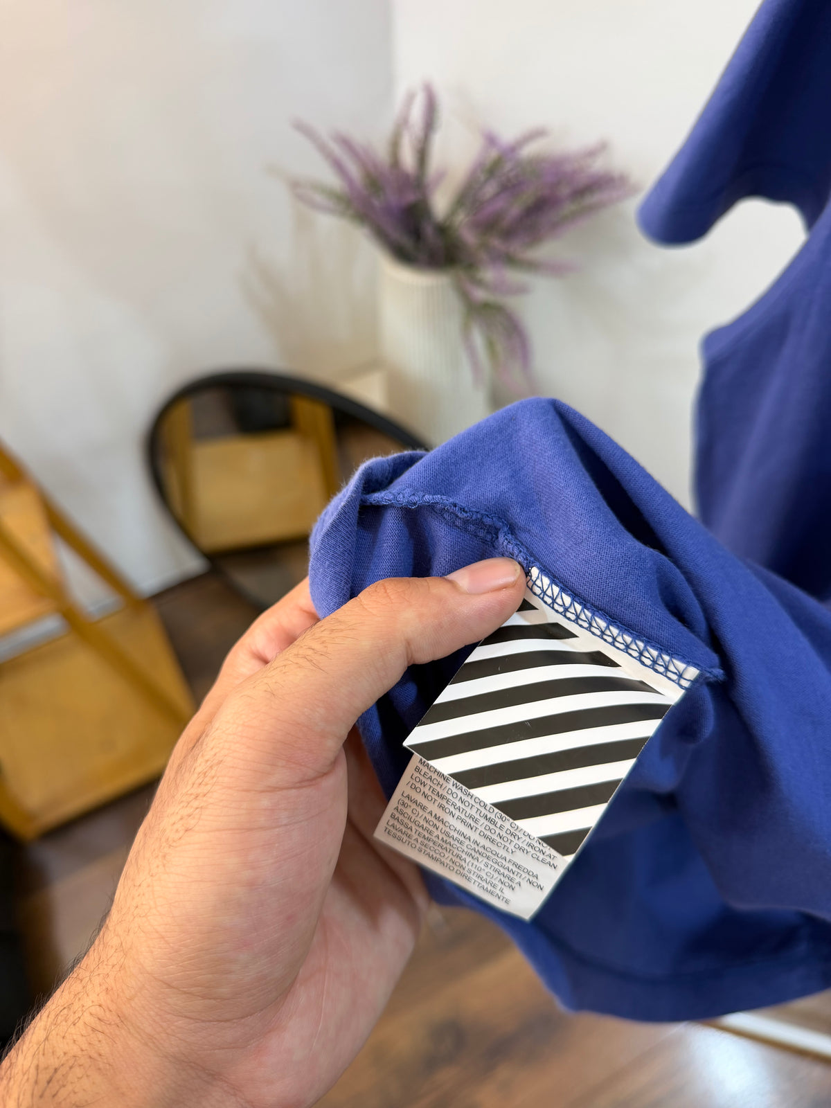 Authentic off-white tee