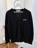 Cdg play cardigan