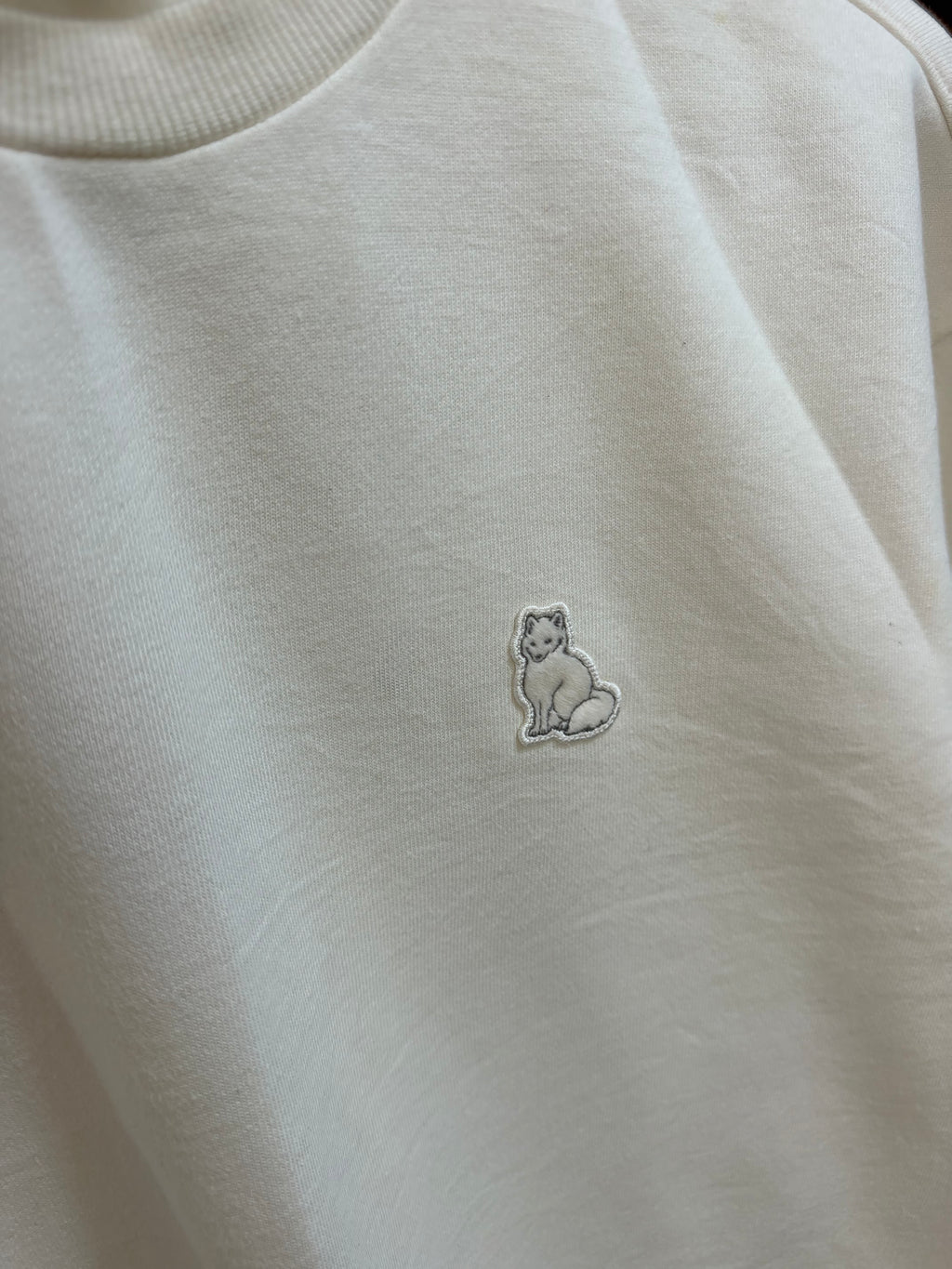 Nat geo embroidered logo sweatshirt
