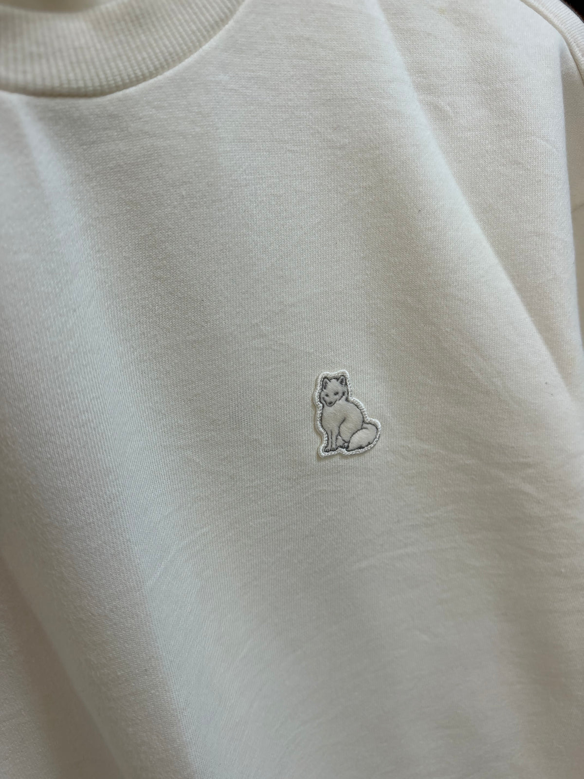 Nat geo embroidered logo sweatshirt
