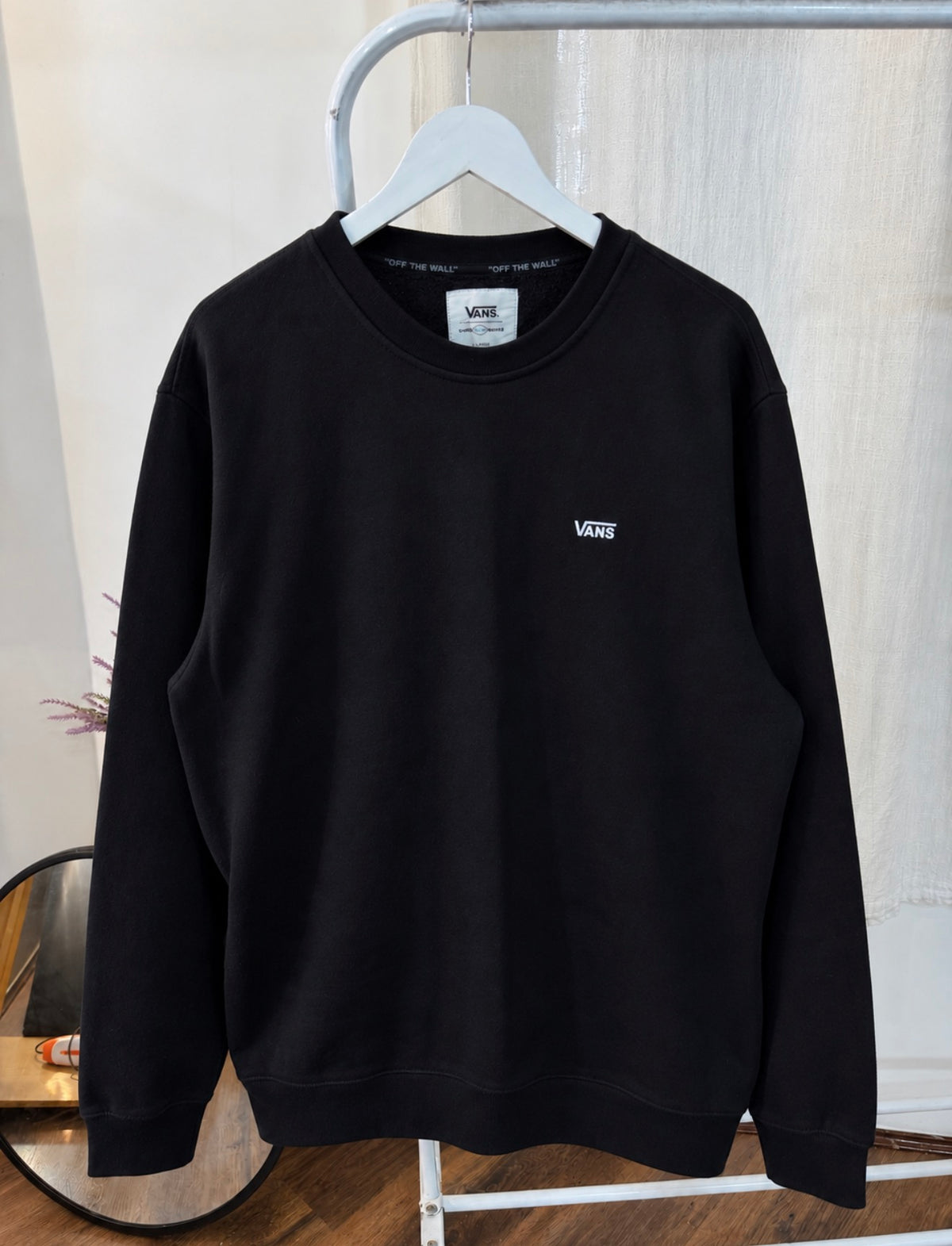 Vans thick embroidered logo sweatshirt
