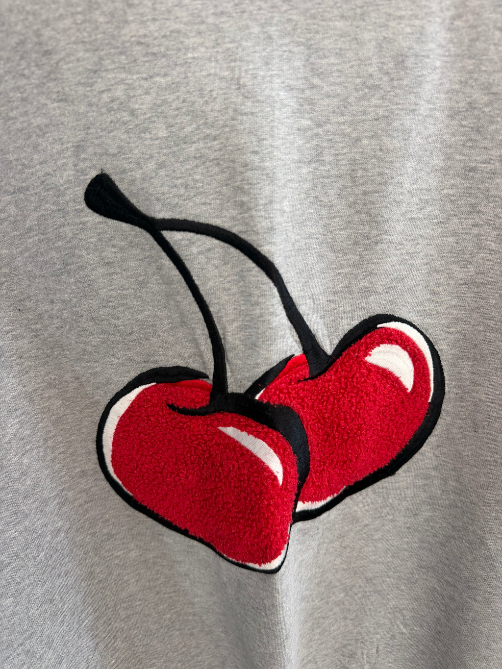 Krish embroidered cherry logo sweat