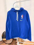 NBA X Nike blue embroidered hoodie