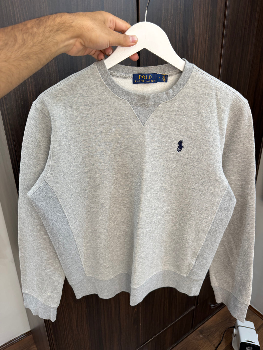 Ralph lauren grey sweatshirt