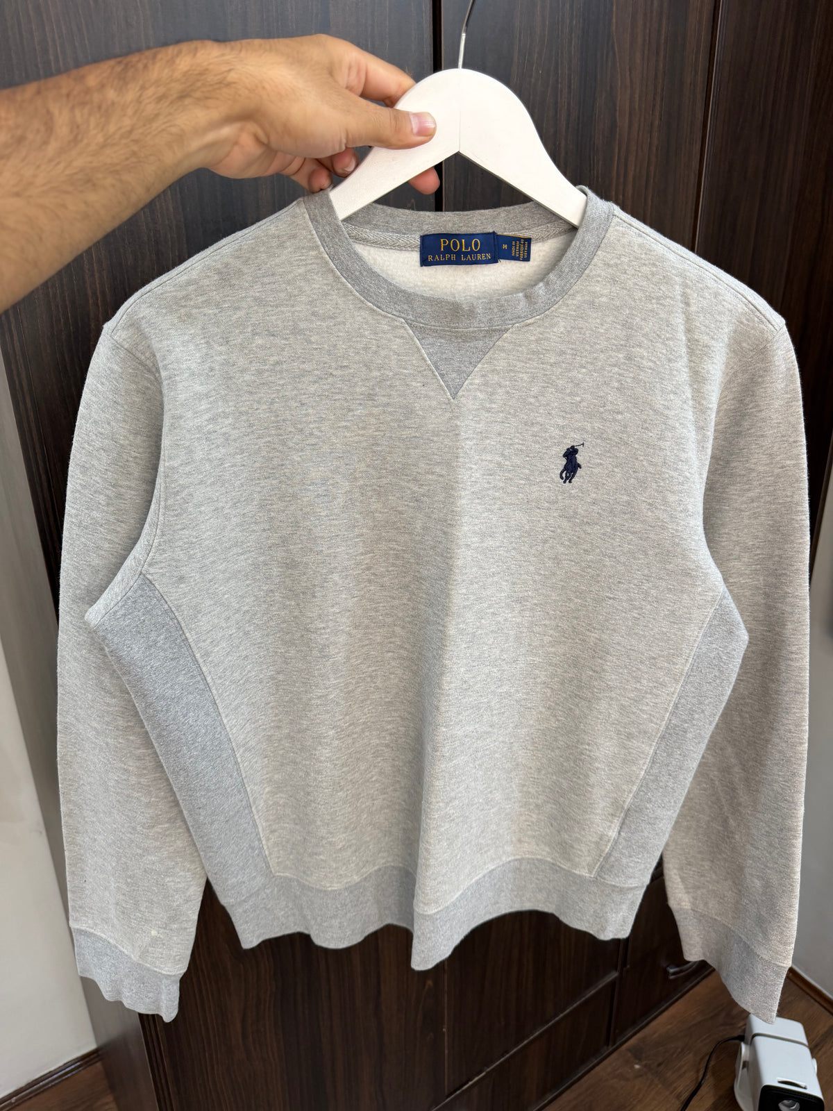 Ralph lauren grey sweatshirt