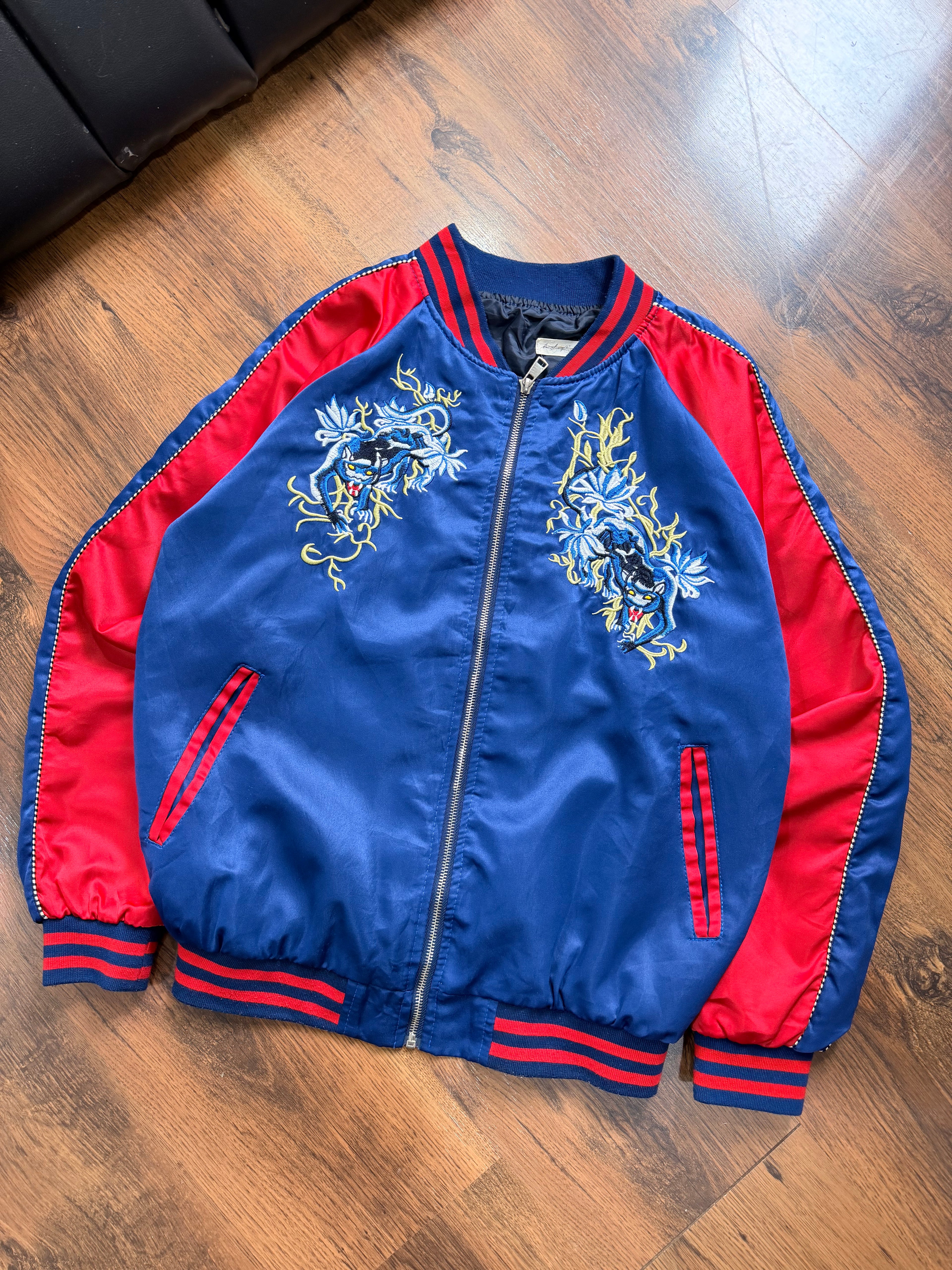 Embroidered japanese sukajan