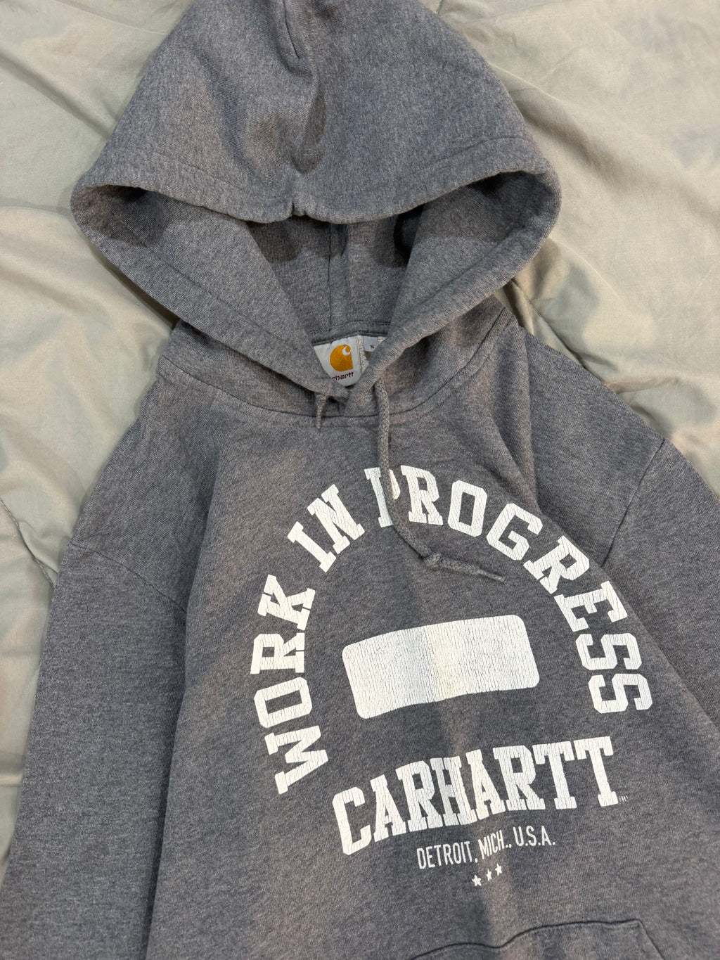 Carhartt grey hoodie