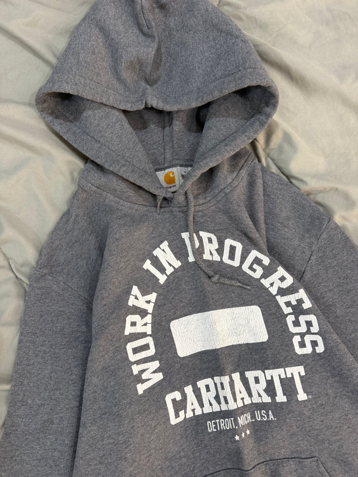 Carhartt grey hoodie
