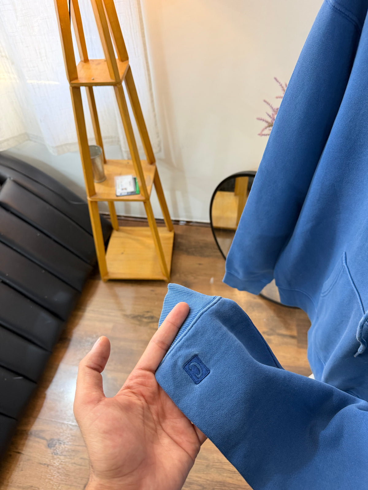 Covernat blue hoodie