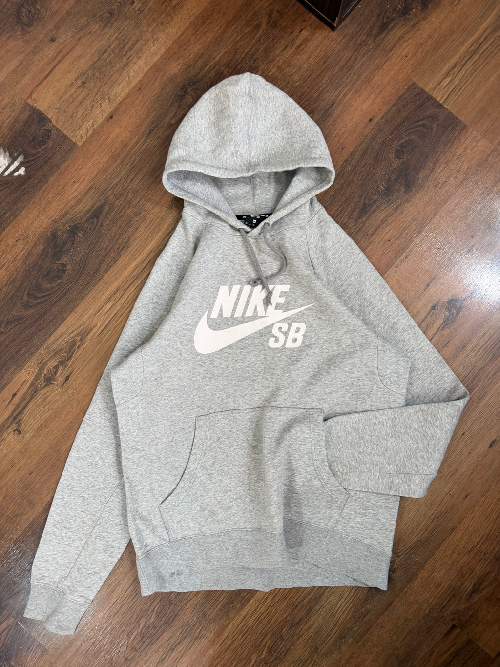 Nike grey sb hoodie