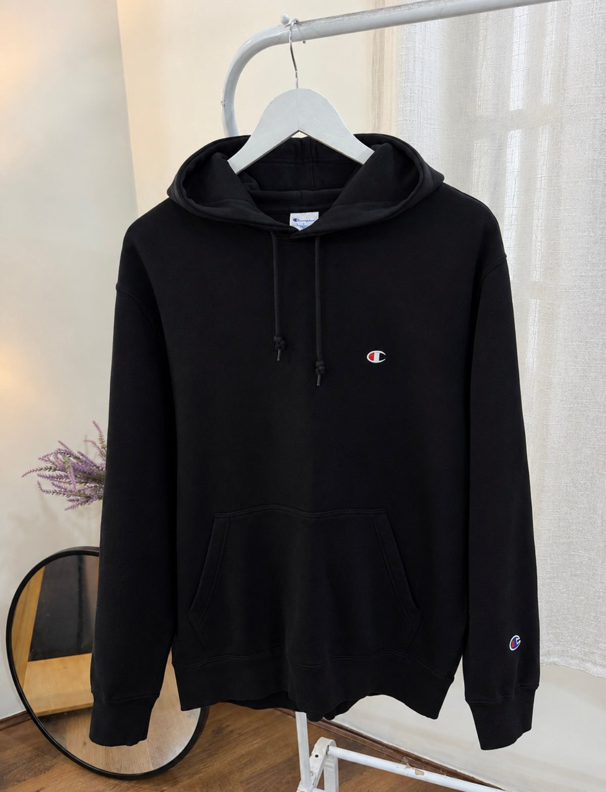 Champion black hoodie