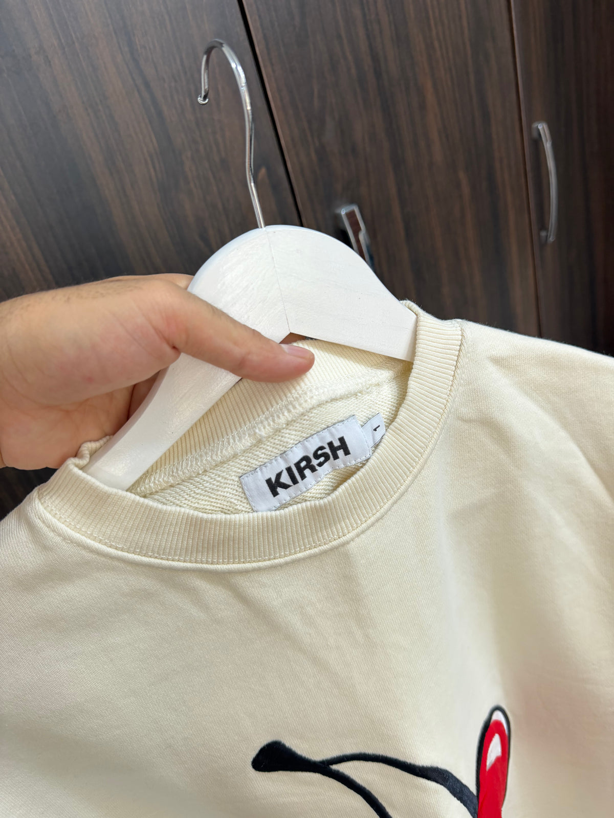 Krish embroidered sweatshirt