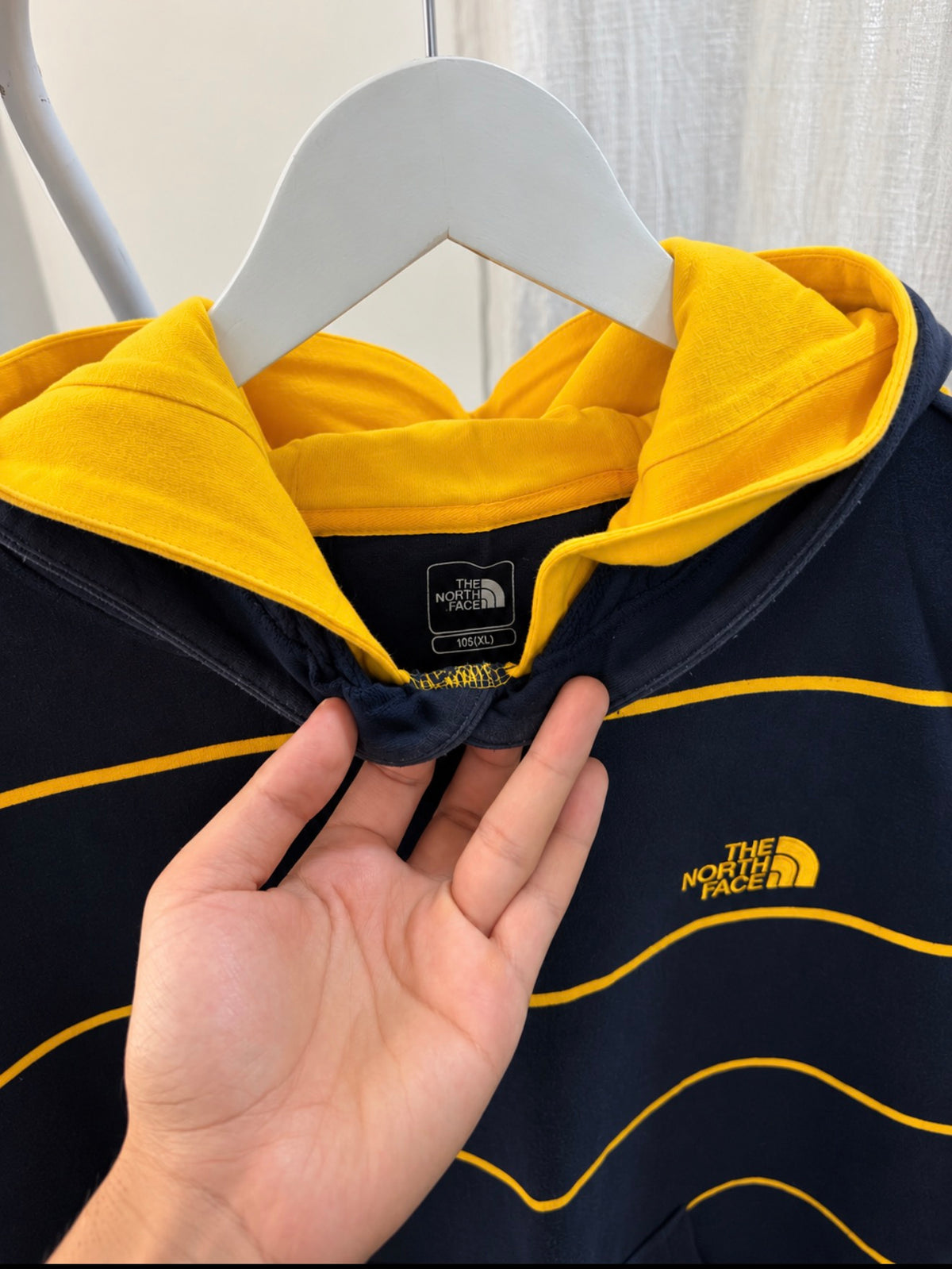 Tnf double hood hoodie