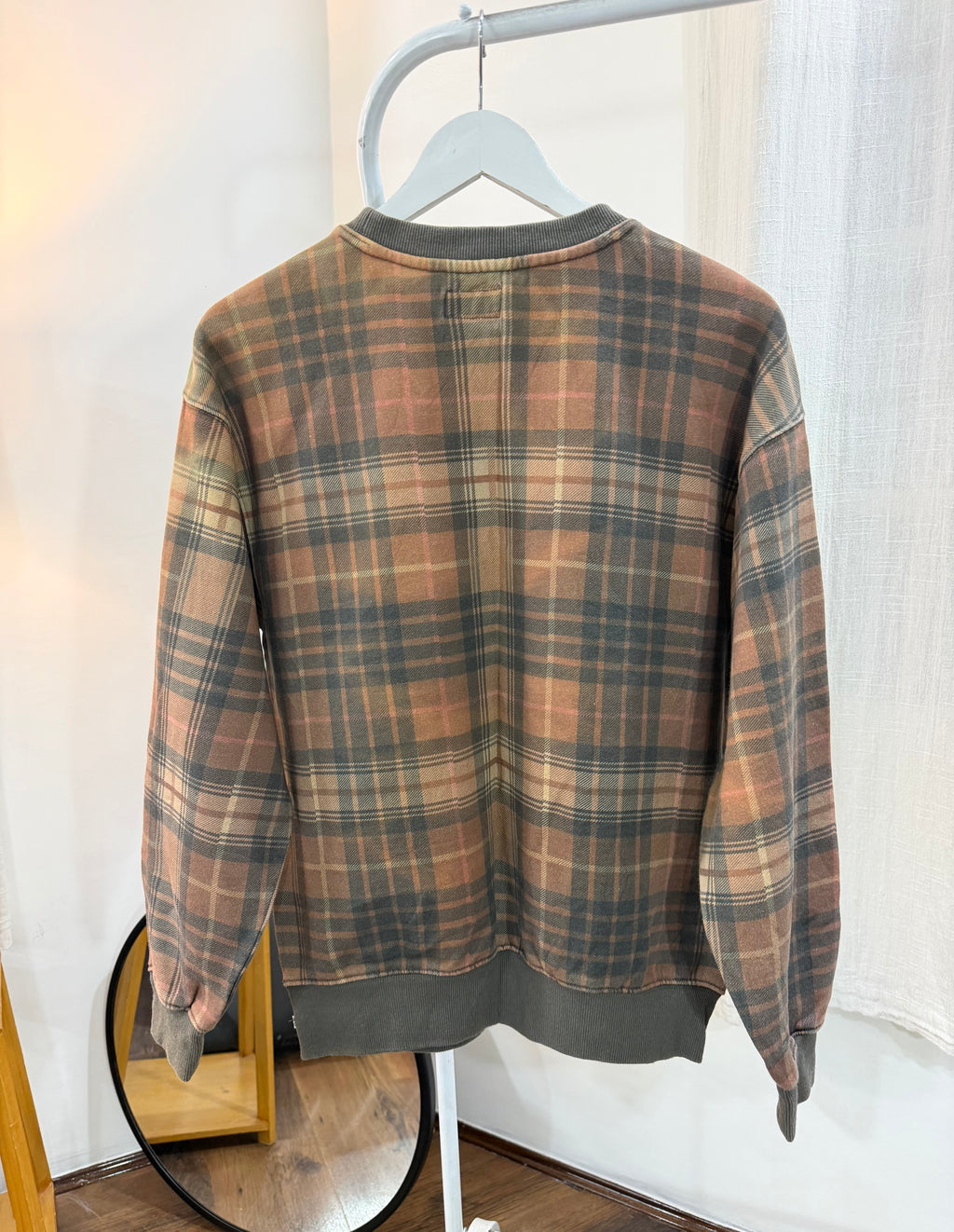 Thisisneverthat check sweatshirt