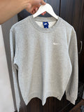 Nike embroidered swoosh sweatshirt