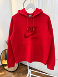 Nike red hoodie