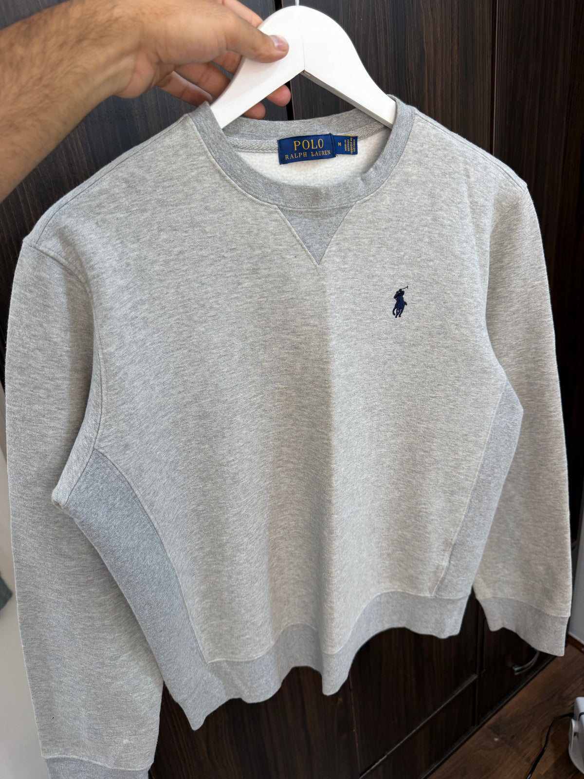Ralph lauren grey sweatshirt