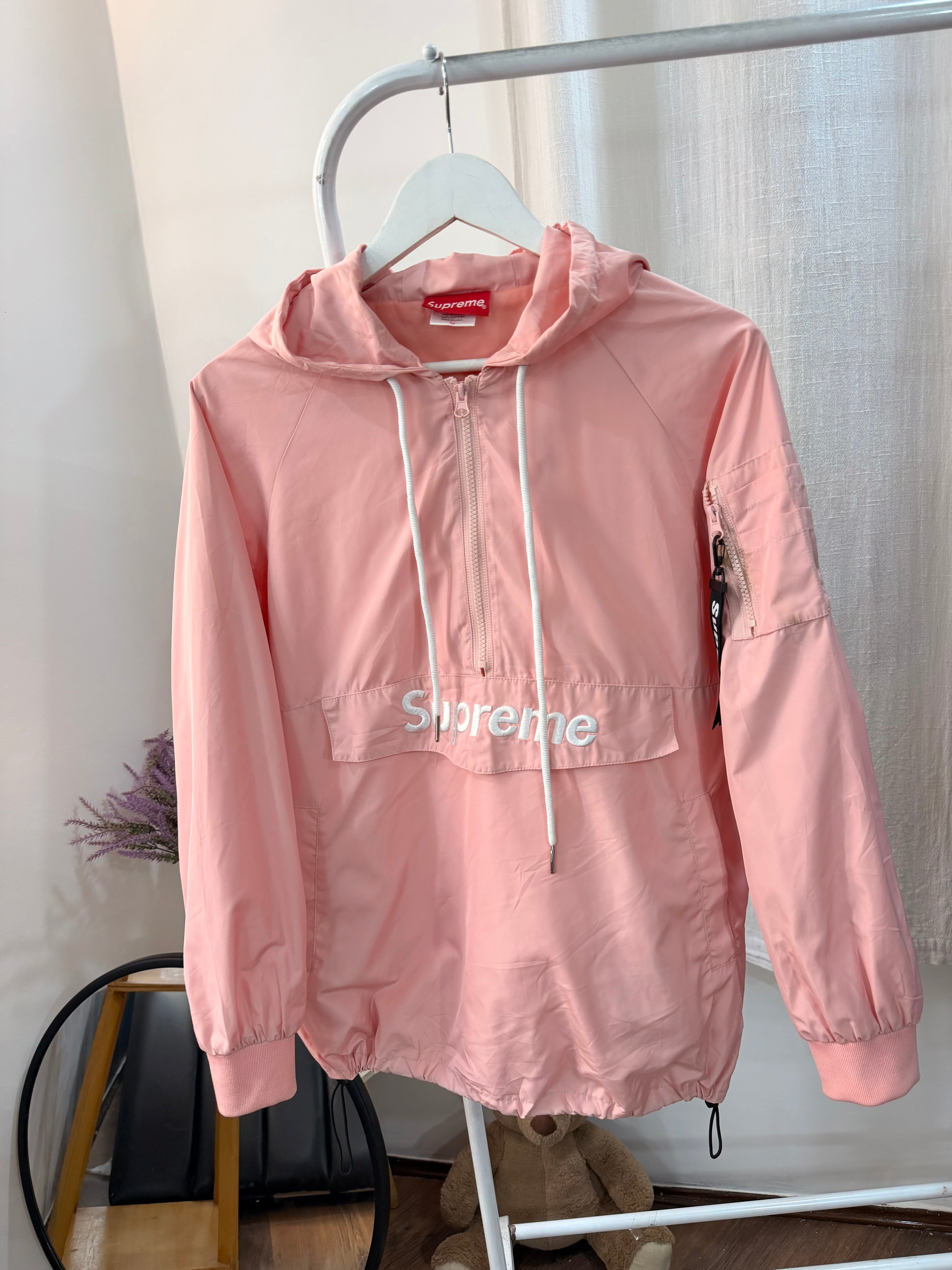 Supreme embroidered windbreaker
