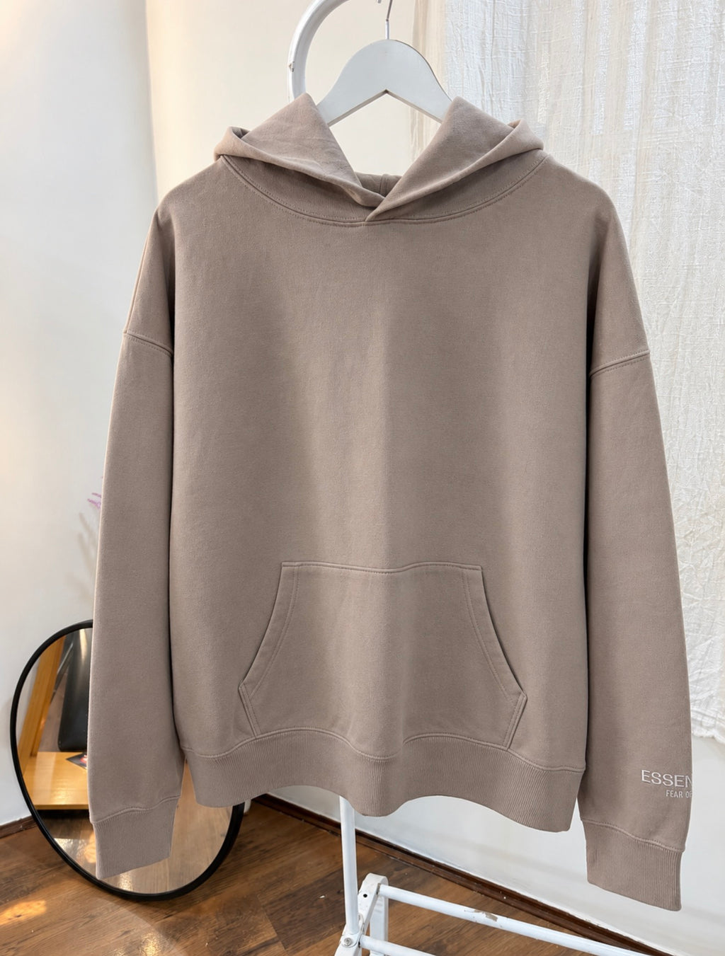 Essentails beige hoodie