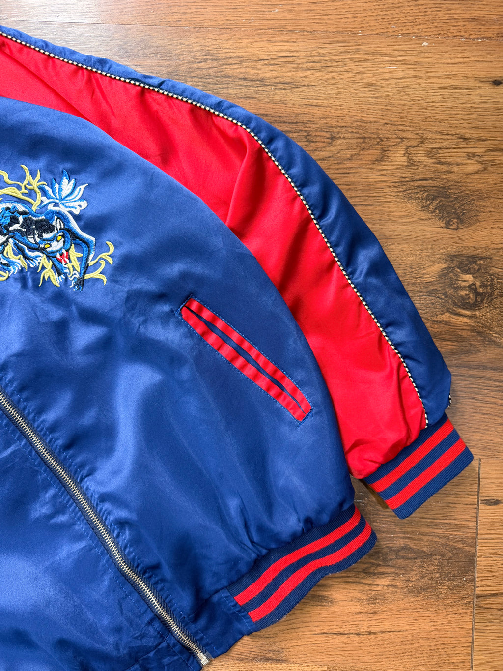 Embroidered japanese sukajan