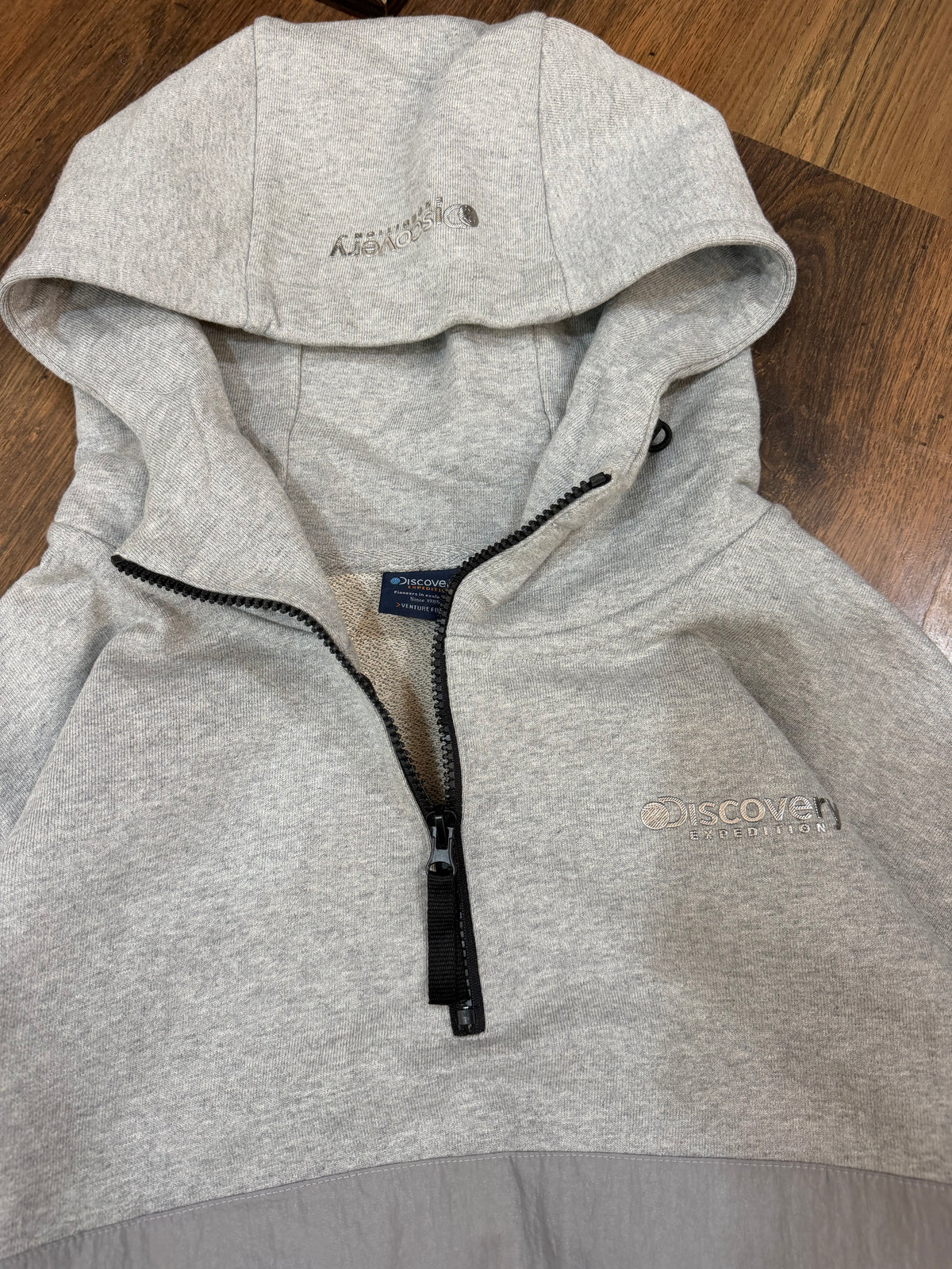 Discovery grey hoodie