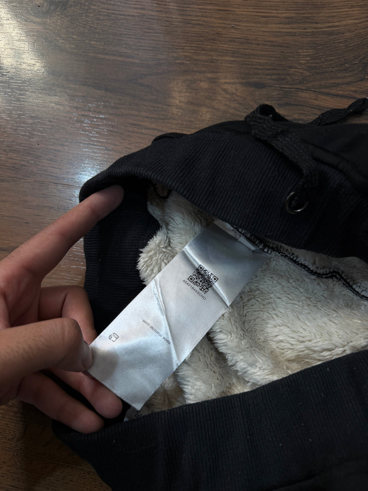 Monc black sweatpant