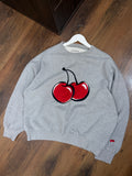 Krish embroidered cherry logo sweat