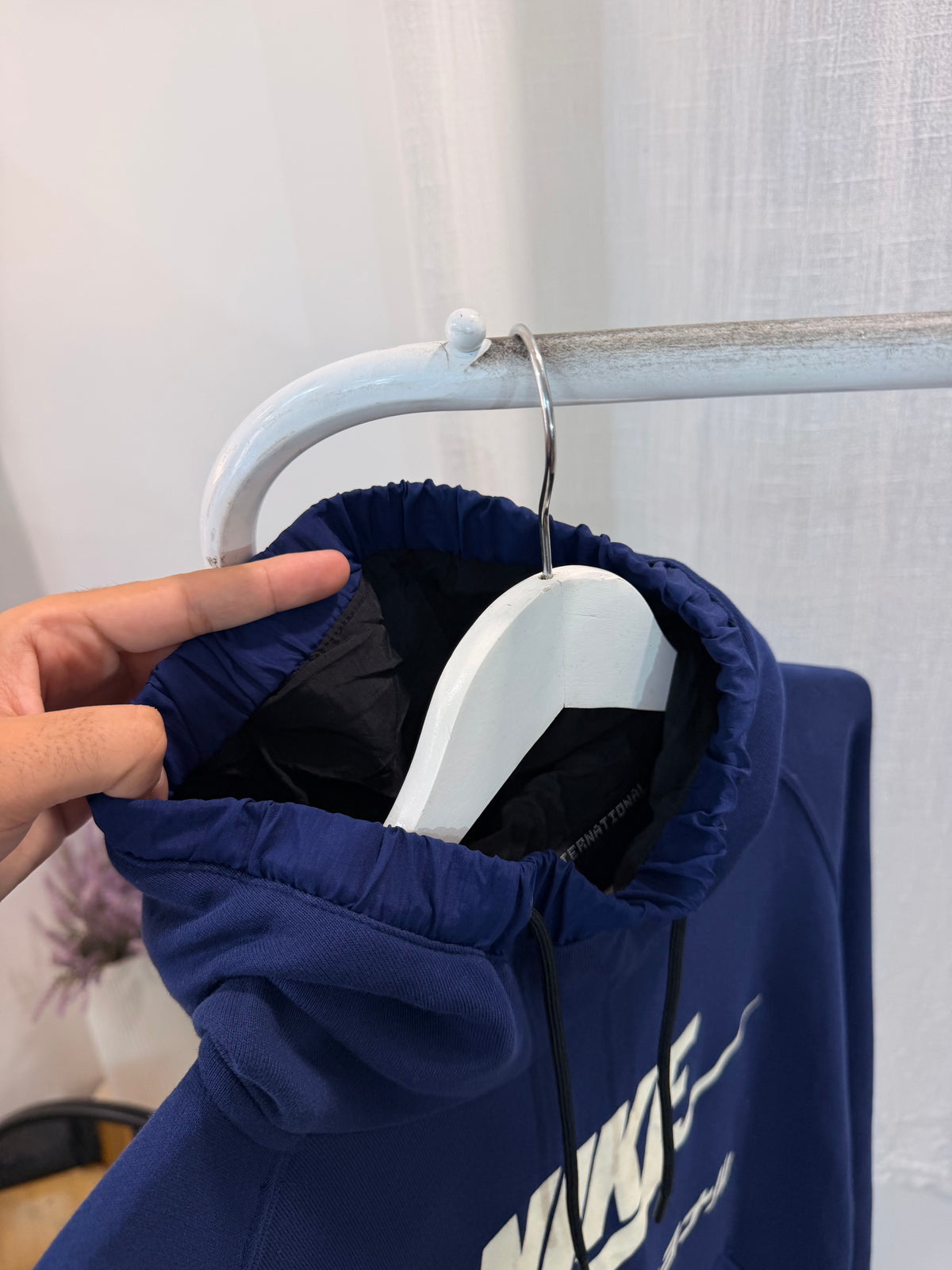 Nike blue hoodie