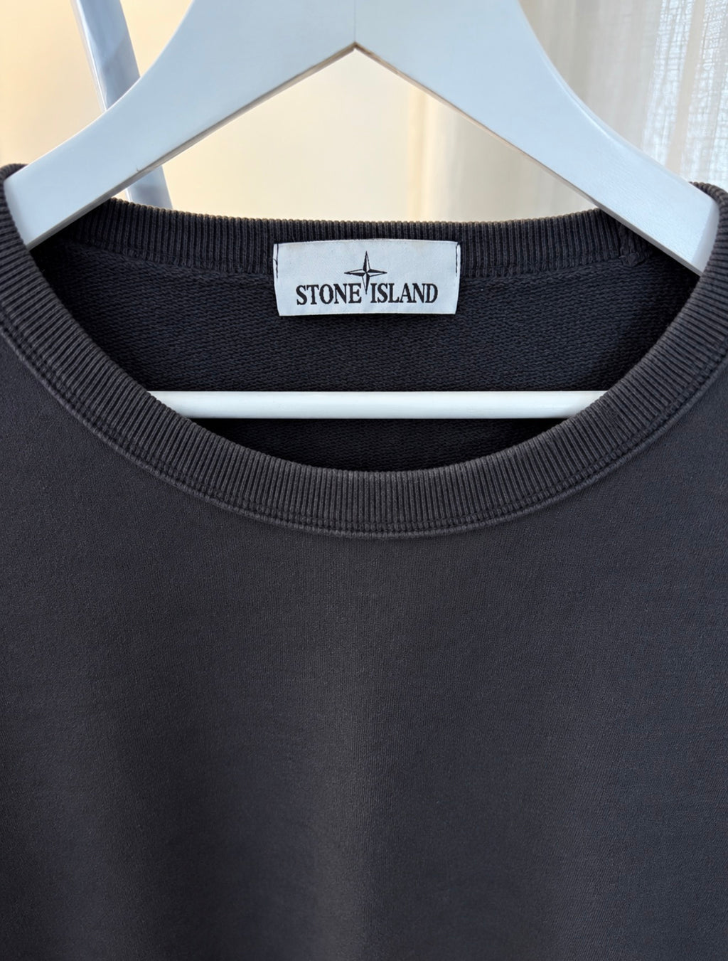Stone island grey sweatshirt