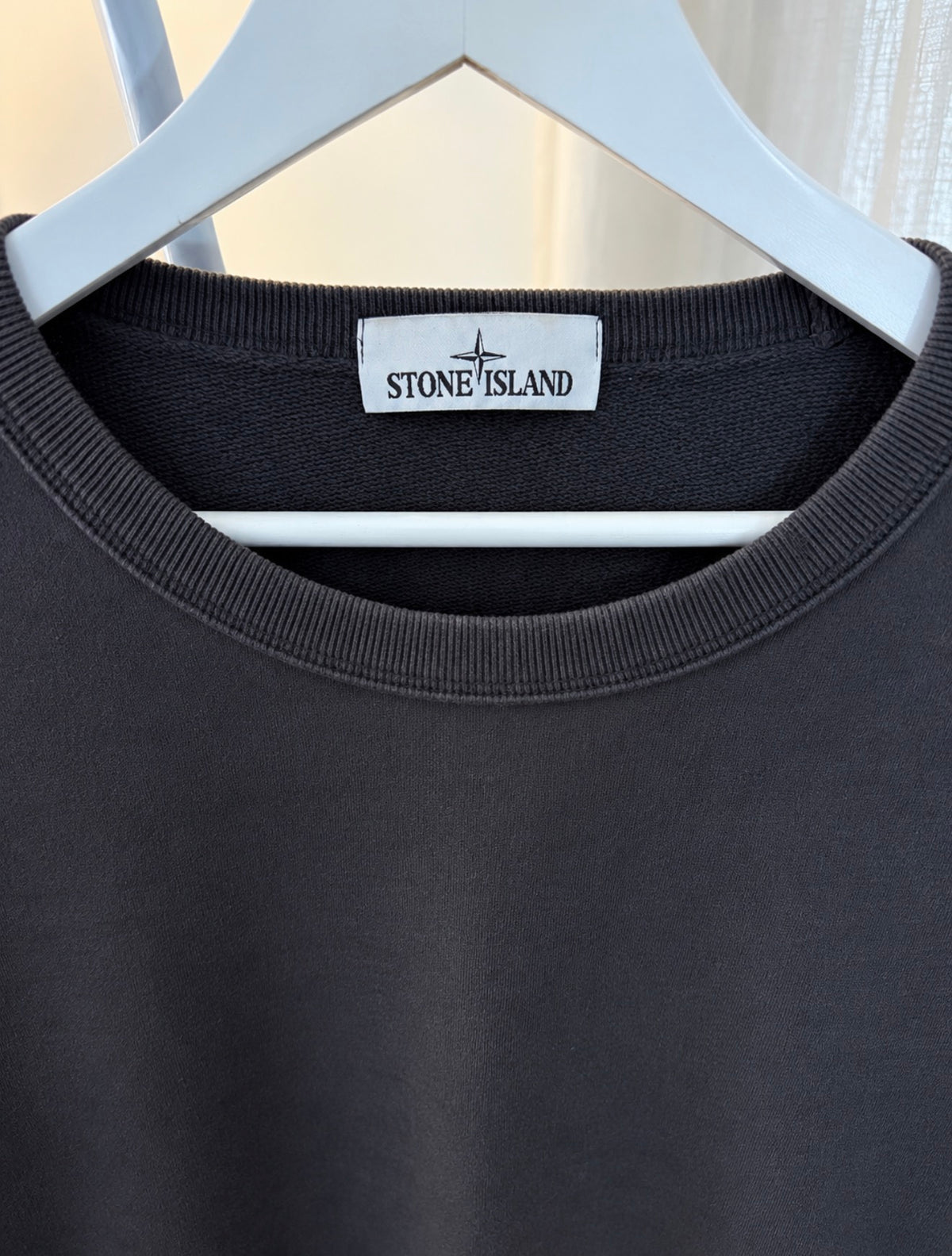 Stone island grey sweatshirt