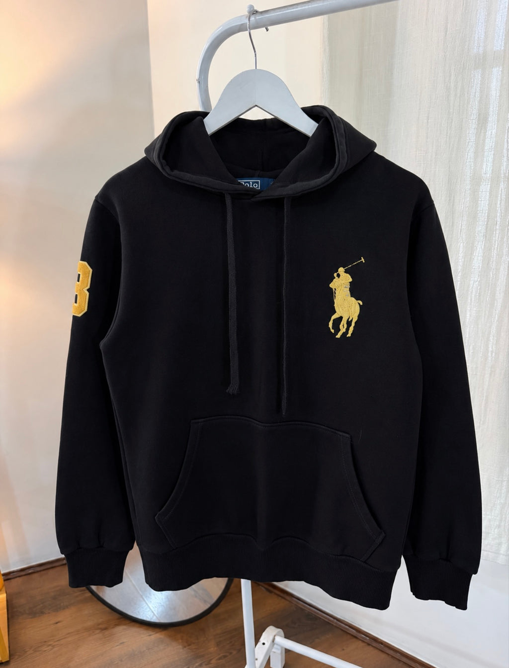 Rl black hoodie