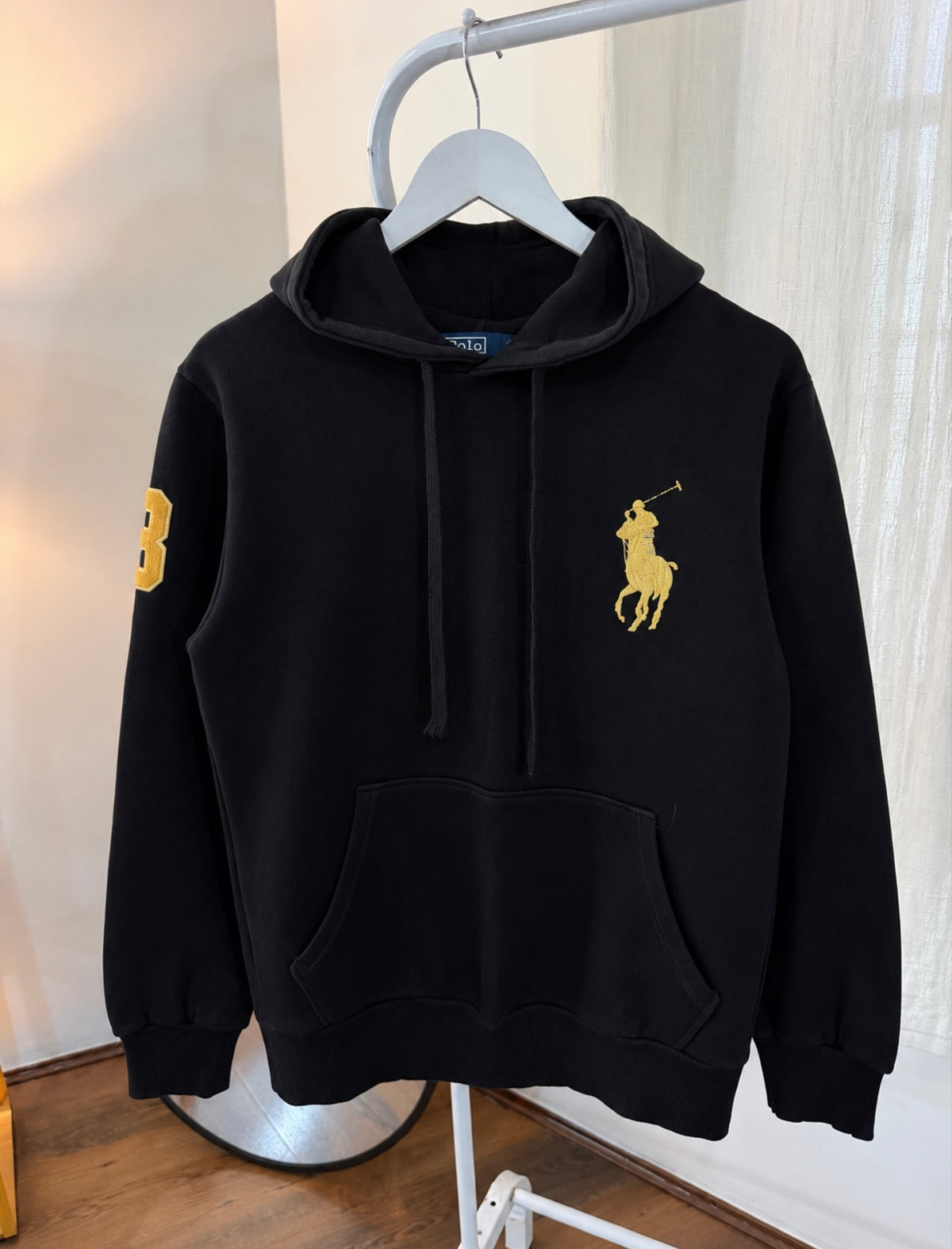 Rl black hoodie