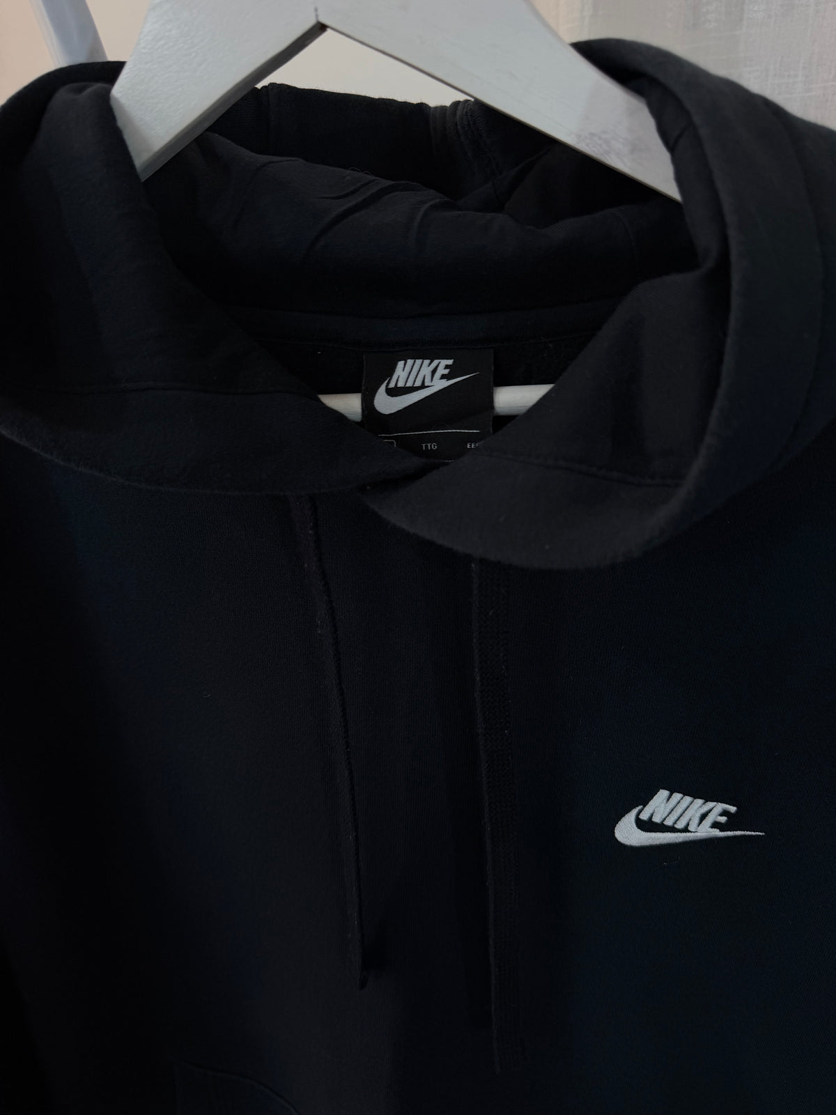 Nike embroidered logo hoodie