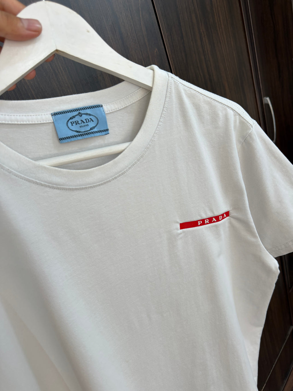 Prada white tshirt