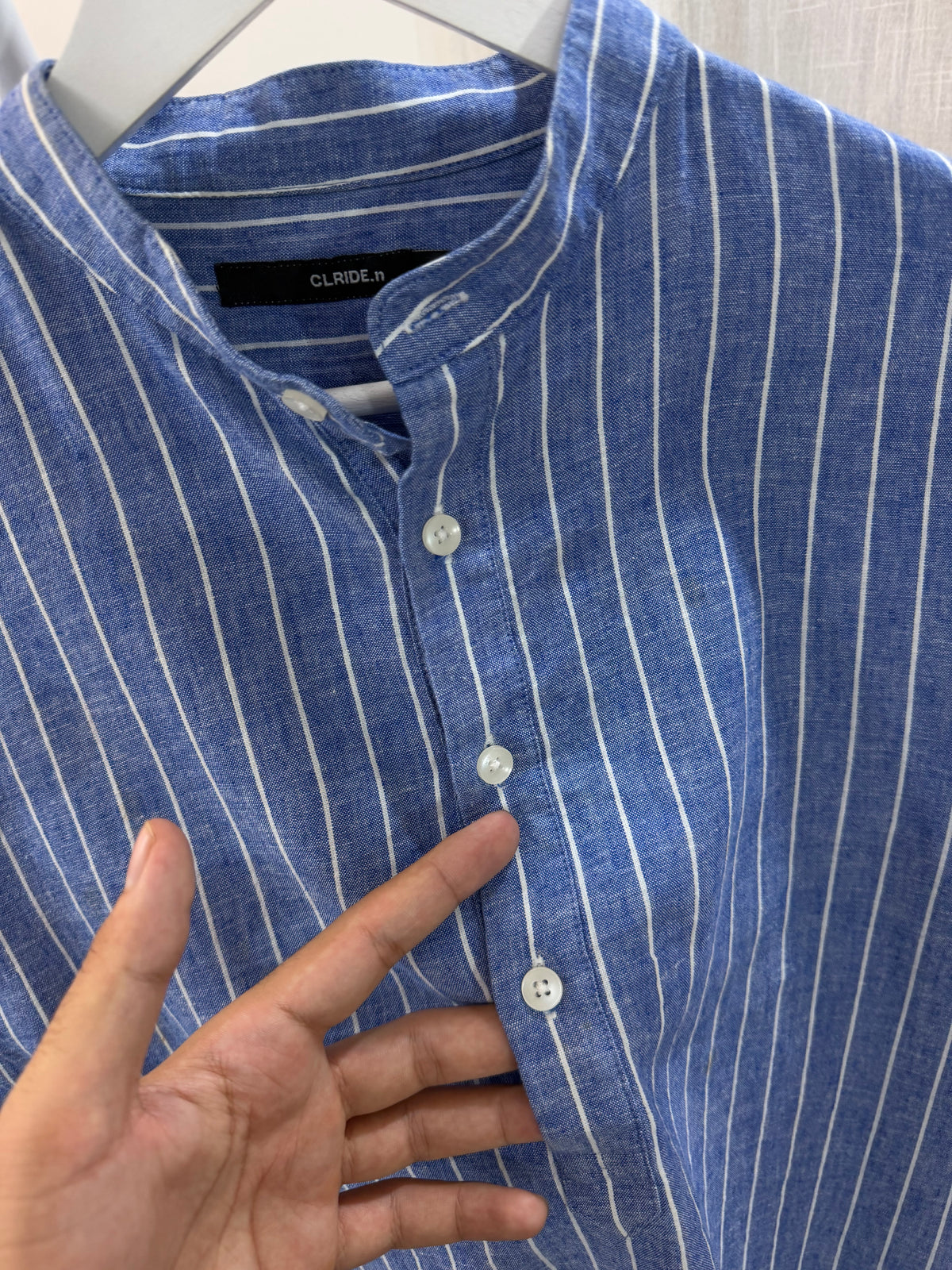 CLRIDE.n linen shirt