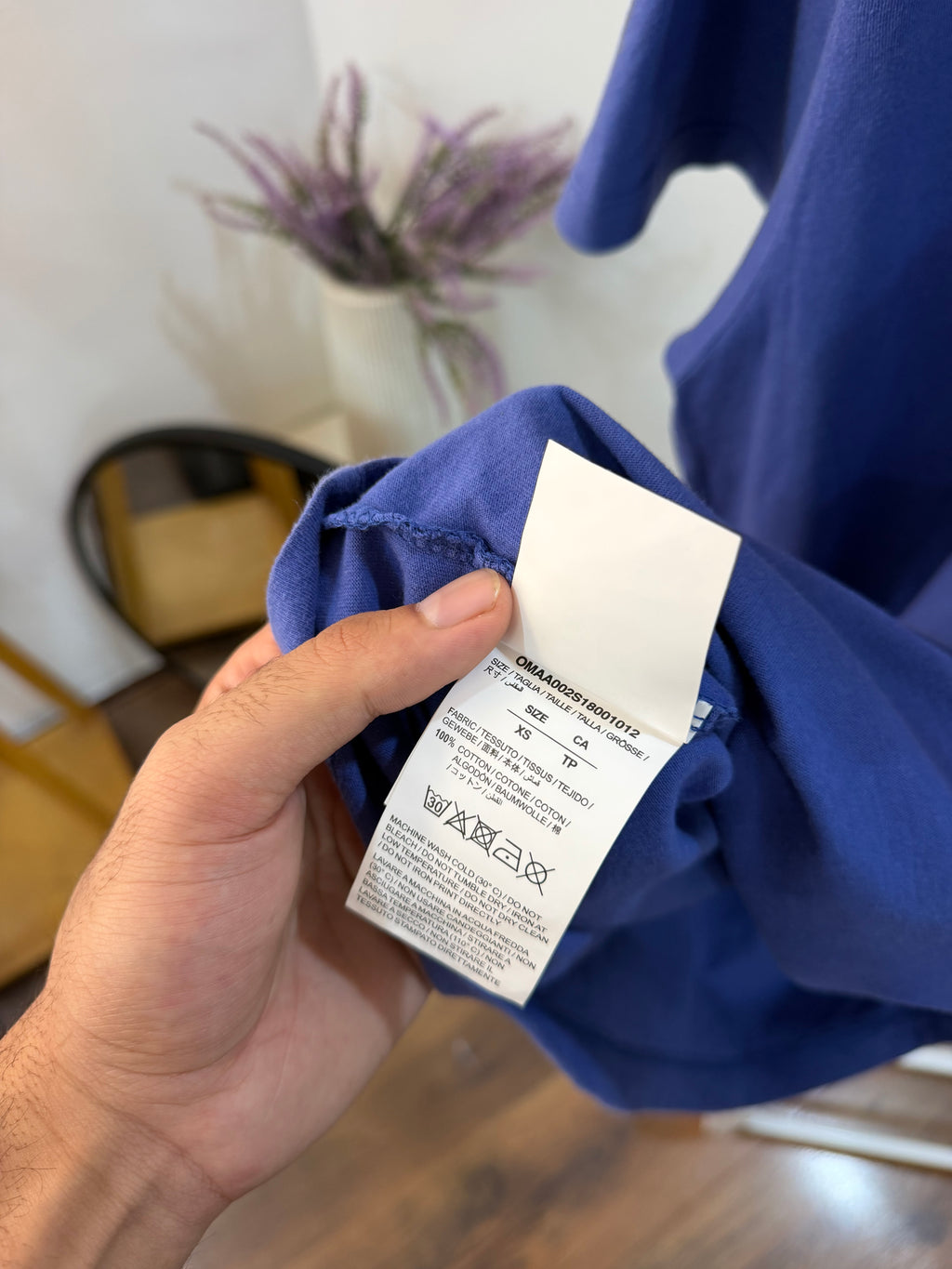 Authentic off-white tee