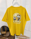 Evisu yellow tee