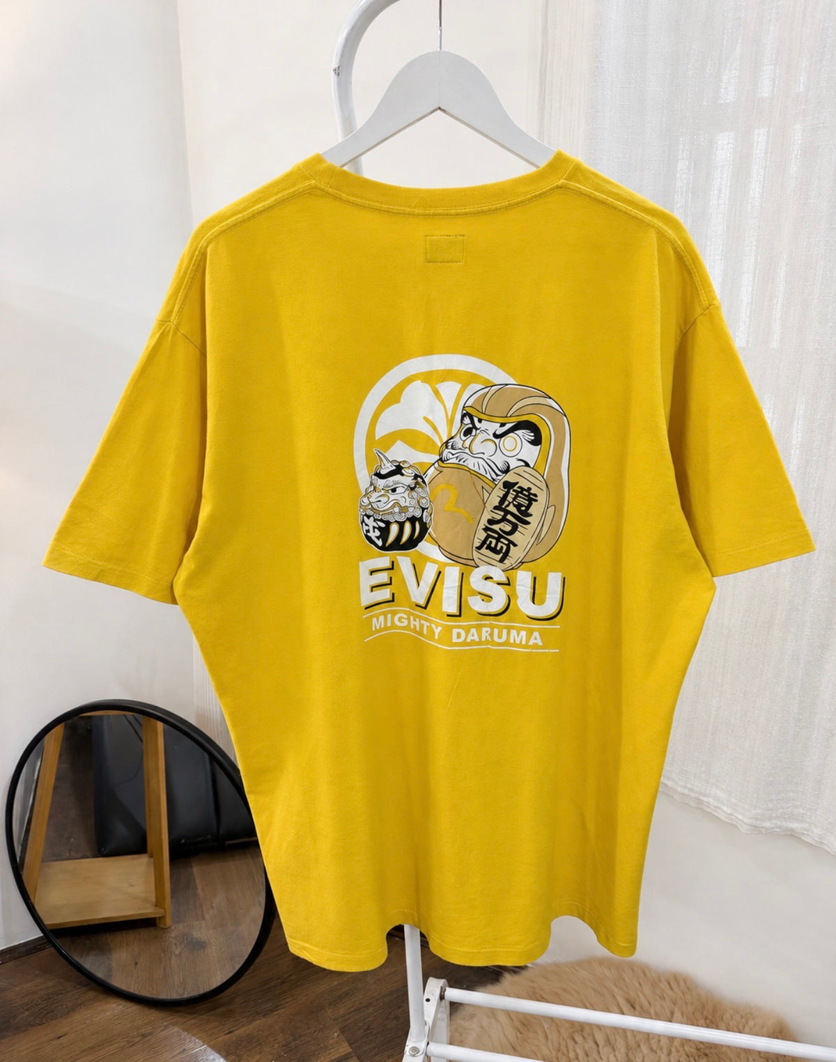 Evisu yellow tee