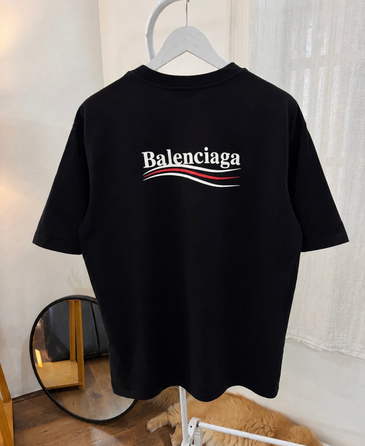 Balenciaga black tee