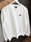 Nike white sweatshirt