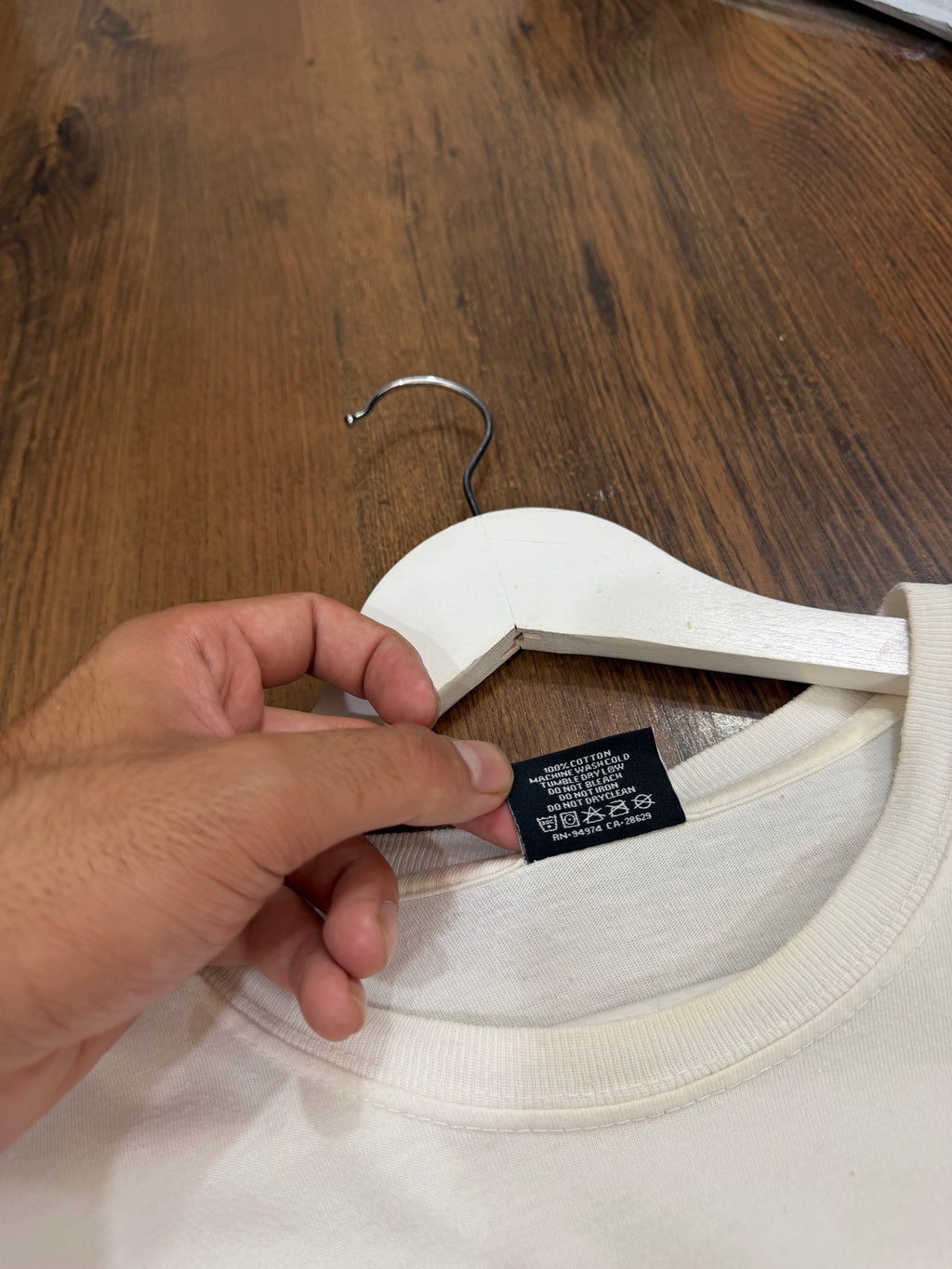 Stussy white graphic tee