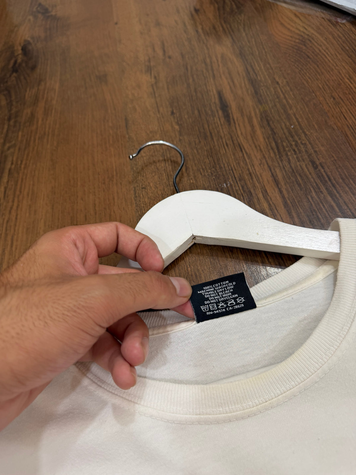 Stussy white graphic tee