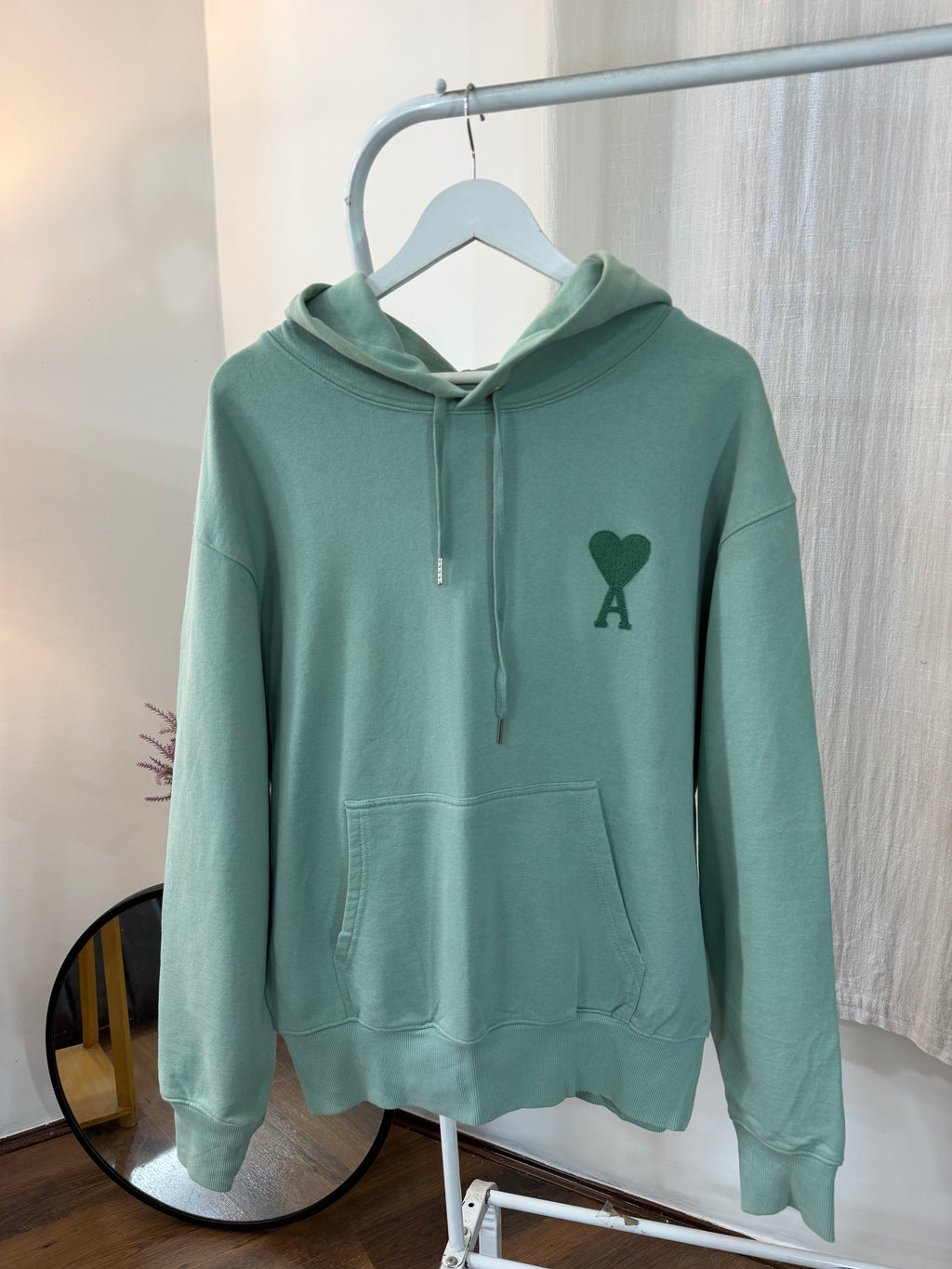 Ami green hoodie