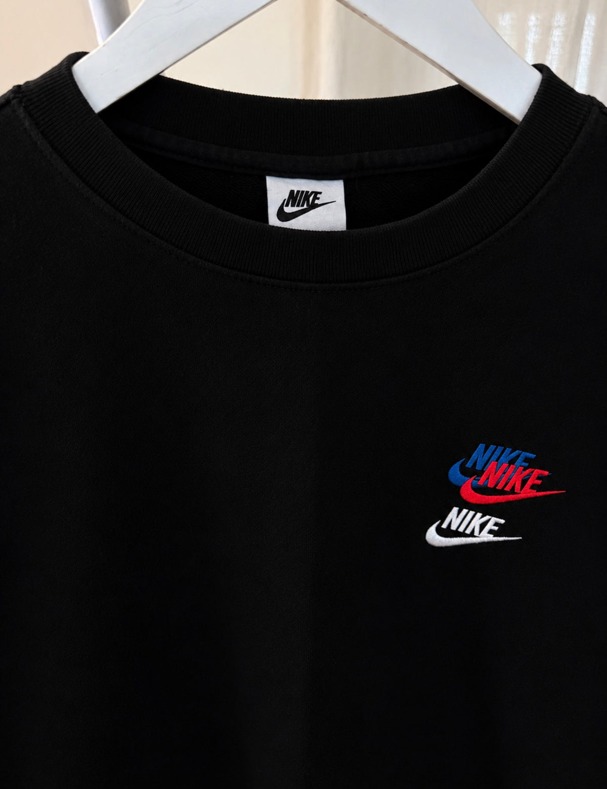 Multi logo nike sweatshirt