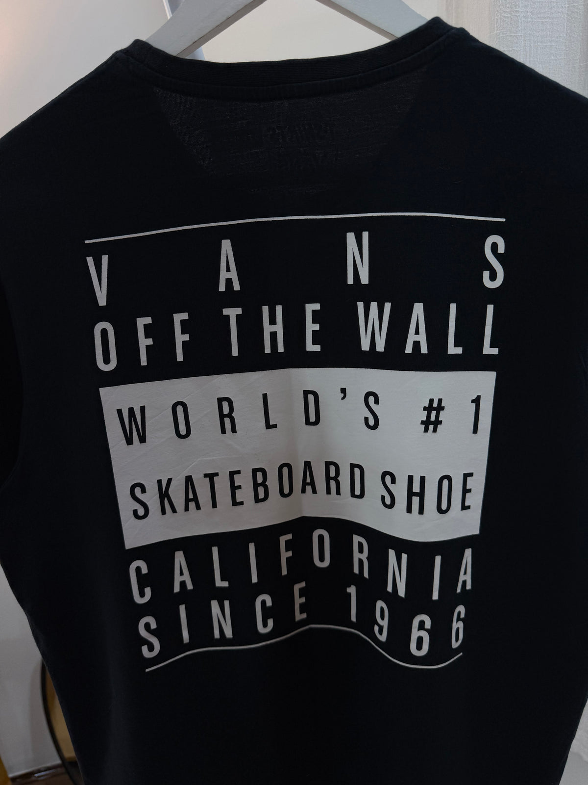 Vans black tee