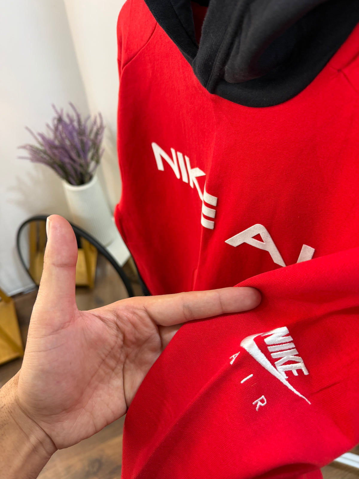 Nike air dual tone hoodie