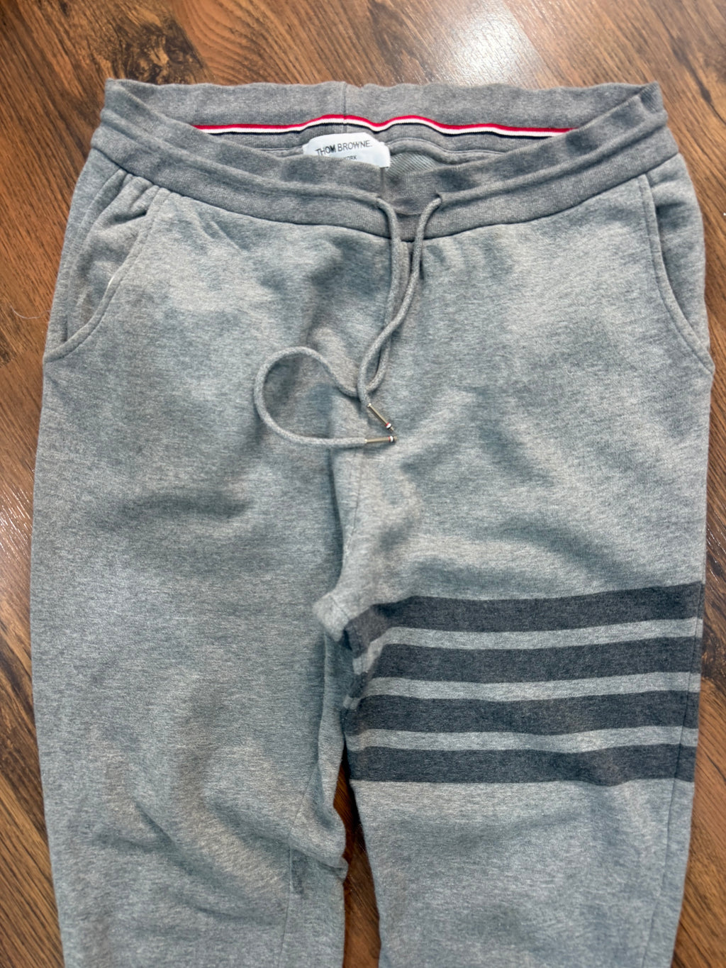 Thom browne grey sweatpant