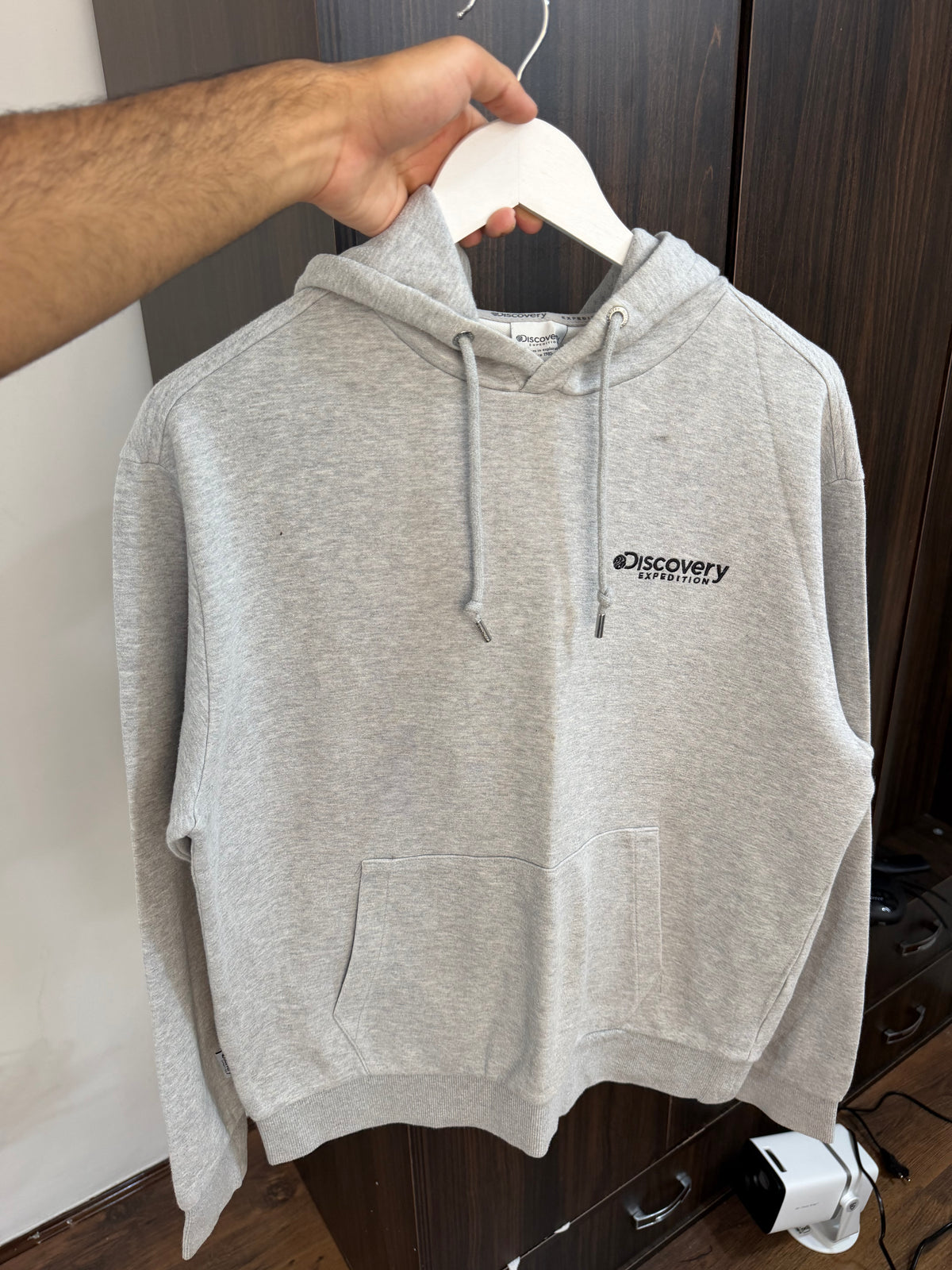 Discovery grey hoodie