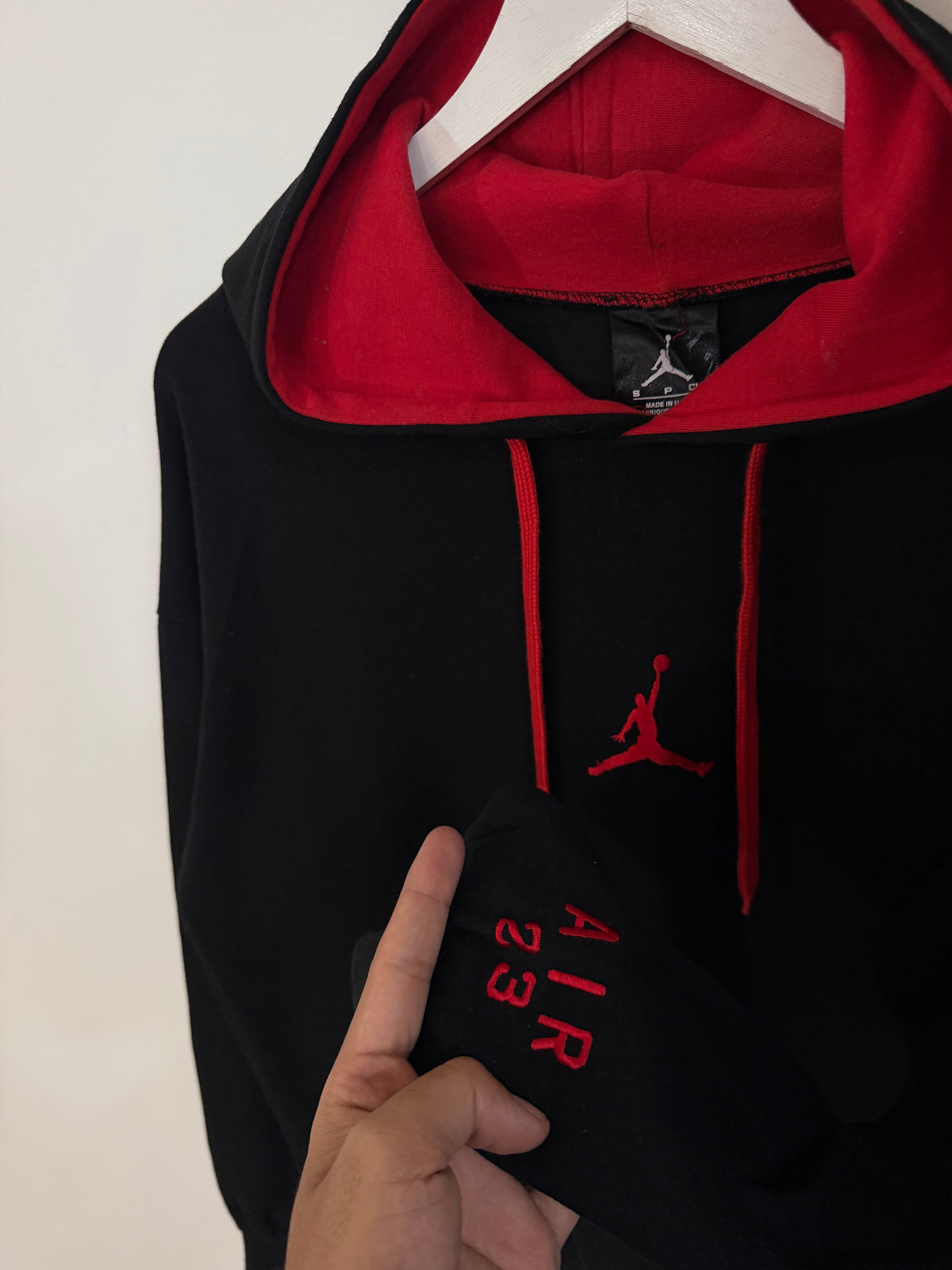 Jordan embroidered hoodie