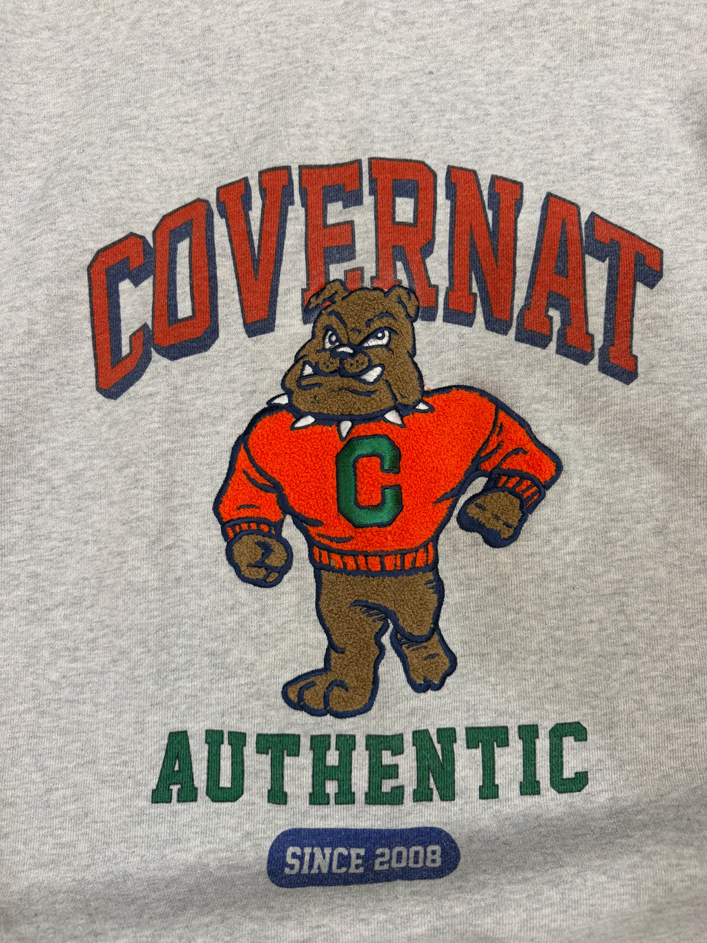 Covernat authentic embroidered sweat